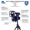 Image of BATA B1 Curveball Bb/Sb Combination Pitching Machine PM Bata B1C C 10
