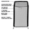 Image of Better Baseball 8X4 Bullet Fastpitch Softball Screen w/ Overhead BULLETFPOH