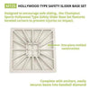 Image of Champion Sports Hollywood Type Safety Slider Base Set M725