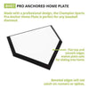 Image of Champion Sports Pro-Anchor Home Plate BH87