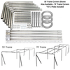 Image of Cimarron 2 1/4" Complete Deluxe Commercial Batting Cage Frames