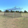 Image of Cimarron #24 Rookie Backyard Batting Cage Net with Cable Frame