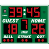 Image of Electro-Mech LX1320 Outdoor Portable Multi-Sport Scoreboard (5'x4')