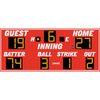 Image of Electro-Mech LX137 Baseball Scoreboards With BSO Digits