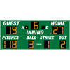 Image of Electro-Mech LX137 Baseball Scoreboards With BSO Digits