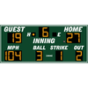 Image of Electro-Mech LX137 Baseball Scoreboards With BSO Digits
