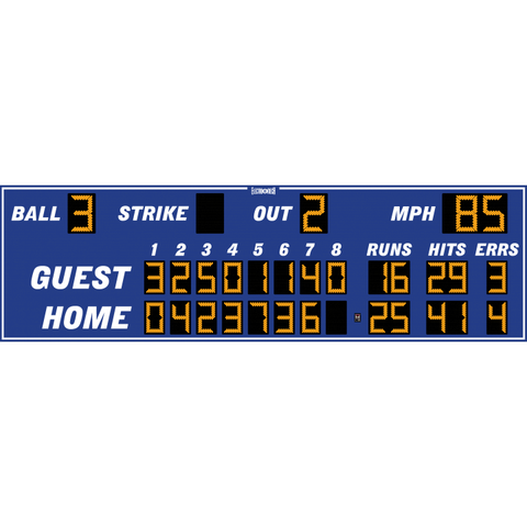 Electro-Mech LX163 Eight Inning Baseball Scoreboards