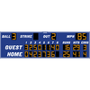 Image of Electro-Mech LX163 Eight Inning Baseball Scoreboards