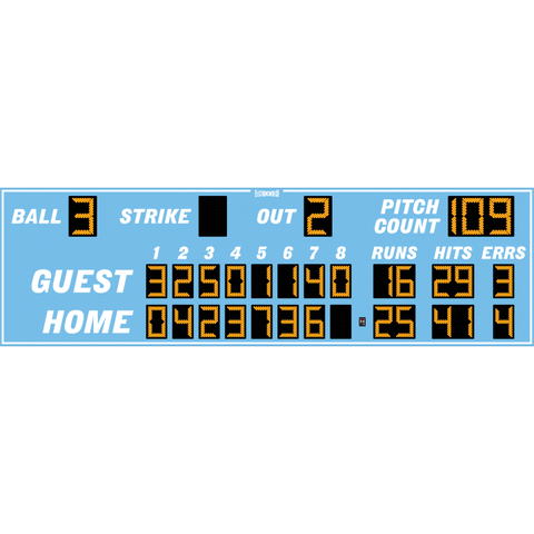Electro-Mech LX163 Eight Inning Baseball Scoreboards