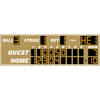 Image of Electro-Mech LX171 Compact Nine Inning Baseball Scoreboards