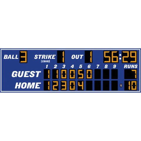 Electro-Mech LX171 Compact Nine Inning Baseball Scoreboards