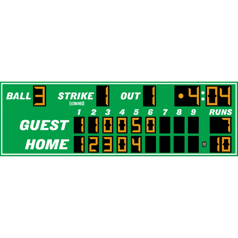 Electro-Mech LX171 Compact Nine Inning Baseball Scoreboards