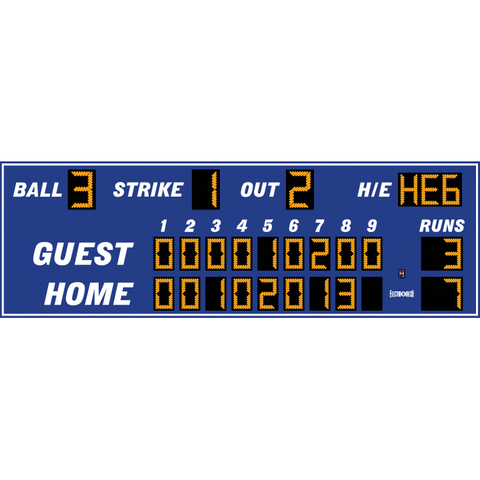 Electro-Mech LX173 Nine Inning Baseball Scoreboards