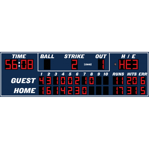 Electro-Mech LX174 Ten Inning Baseball Scoreboards