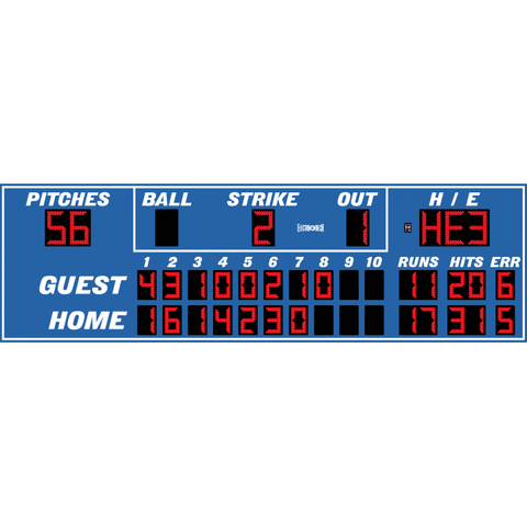 Electro-Mech LX174 Ten Inning Baseball Scoreboards