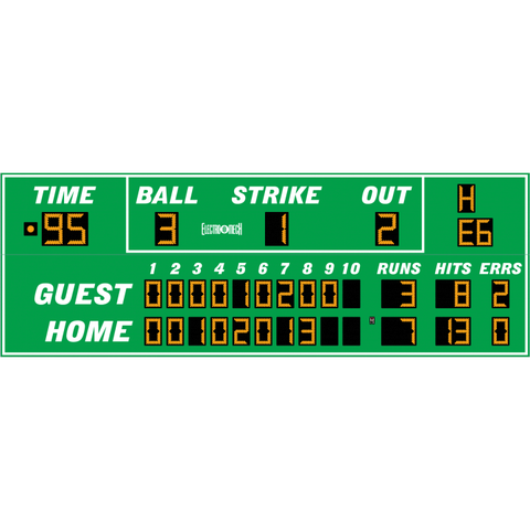 Electro-Mech LX175 Full Size Ten Inning Baseball Scoreboards