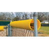 Image of Fisher Athletic 100' Yellow Corrugated Fence Top BBC100Y