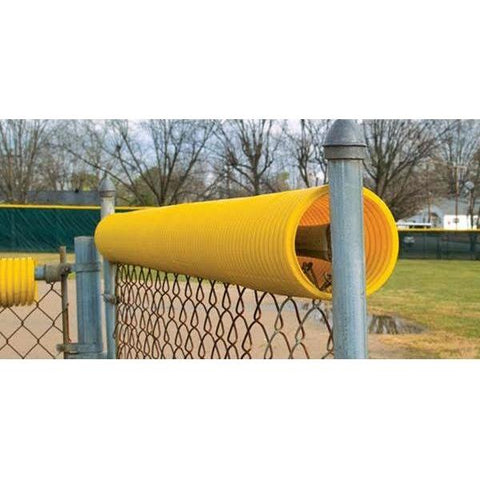 Fisher Athletic 250' Yellow Corrugated Fence Top BFC250Y