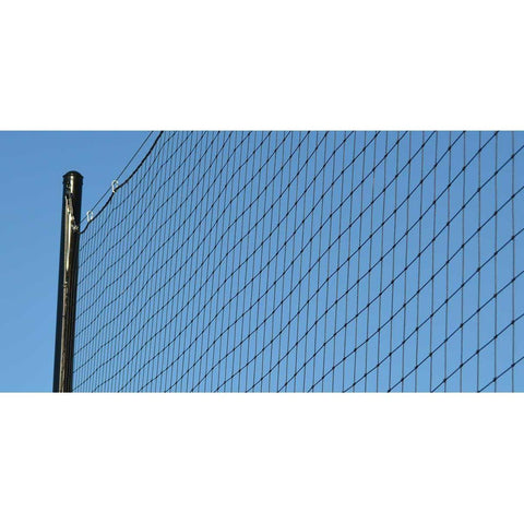 Fisher Athletic 4'' SQ Sports Field Netting w/ Pulley System