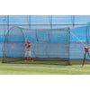 Image of Heater Crusher Mini-Ball Machine w/ HomeRun 12' Batting Cage CR199