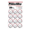 Image of Heater PowerAlley Seamed 60 MPH White Lite Baseballs