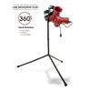 Image of Heater Slider Lite 360 Baseball Machine w/ PowerAlley 22' Batting Cage SL359