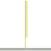 Image of Jaypro Baseball Foul Poles - Professional (40') (Yellow) BBFP-40