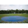 Image of Jaypro Baseball Rain Cover with Ground Stakes (Round - 18 oz. UV Treated Vinyl) BBRC