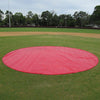 Image of Jaypro Baseball Rain Cover with Weighted Hem (Round - 18 oz. UV Treated Vinyl) BBRCW