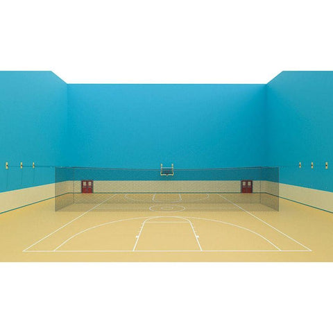 Jaypro Batting Cage (55'L x 14'W x 14'H) - Quick Set-Up (Indoor) BBC-QS55