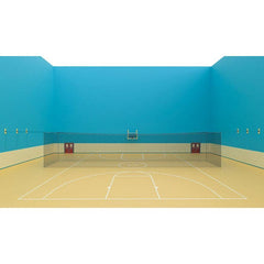 Jaypro Batting Cage (70'L x 14'W x 14'H) - Quick Set-Up (Indoor) BBC-QS70