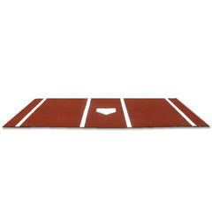 Jaypro Batting Mat (6'L x 12'W) (Clay) BML612CL