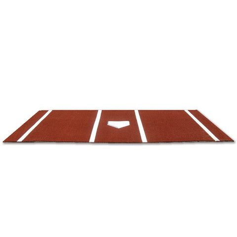 Jaypro Batting Mat (6'L x 12'W) (Clay) BML612CL