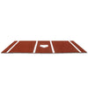Image of Jaypro Batting Mat (6'L x 12'W) (Clay) BML612CL