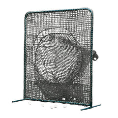 Jaypro Batting Practice Screen - 7'H x 7'W - Portable - Soft Toss (Black) PSTS-77