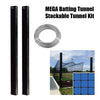 Image of Jaypro Batting Tunnel Frame - Mega Outdoor - (55') - Stackable Tunnel Kit MPCTF-55A