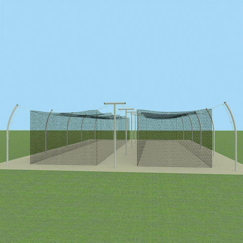 Jaypro Batting Tunnel Frame - Professional Outdoor (70') - Tandem PROTF-70T