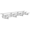 Image of Jaypro Bleacher - 21' (3 Row - Single Foot Plank) - All Aluminum BLCH-321AL