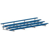 Image of Jaypro Bleacher - 21' (4 Row - Single Foot Plank) - All Aluminum (Powder Coated) BLCH-421ALPC