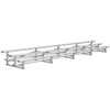 Image of Jaypro Bleacher - 27' (3 Row - Single Foot Plank) - All Aluminum BLCH-327AL