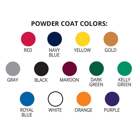 Jaypro Bleacher - 27' (3 Row - Single Foot Plank) - Standard, Outdoor (Powder Coated) BLCH-327PC