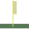 Image of Jaypro Foul Poles - Collegiate (12') - (Yellow) BBSBFP-12