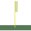Image of Jaypro Foul Poles - Collegiate Surface Mount (15') (Yellow) BBSBFP-15SM