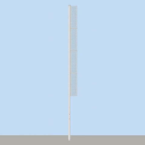 Jaypro Softball Foul Poles - 30' - (Professional) SBFP-30