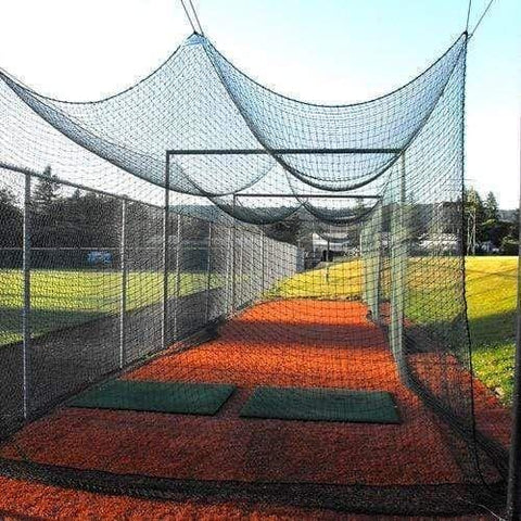 JUGS #27 Twisted Knotted Black Polyethylene Batting Cage Nets