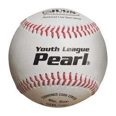 JUGS Youth League Pearl Pitching Machine Baseballs Bucket (4 Dozen) B5215
