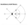 Image of Newstripe Proline Layout & Marking System (12 Pc. Baseball) 10002719