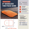 Image of Portolite 6" Oversized Two-Piece Baseball Portable Pitching Mound 61252PC