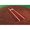 Image of Portolite Pro Spiked Fastpitch Softball Pitching Mat PROSP1036
