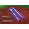 Image of Portolite Pro Spiked Fastpitch Softball Pitching Mat PROSP1036
